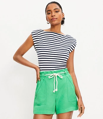 Breezy Shorts Linen Blend