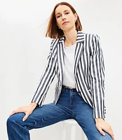 Petite Textured Modern Blazer