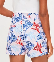 Palmer Shorts Fish Print