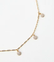 Demi Fine Pave Shaker Necklace