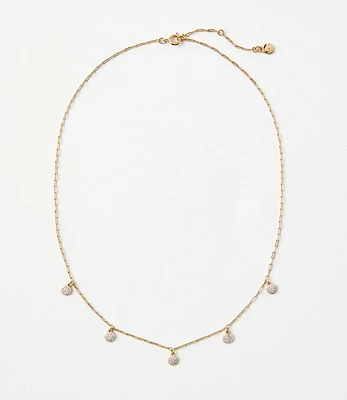 Demi Fine Pave Shaker Necklace