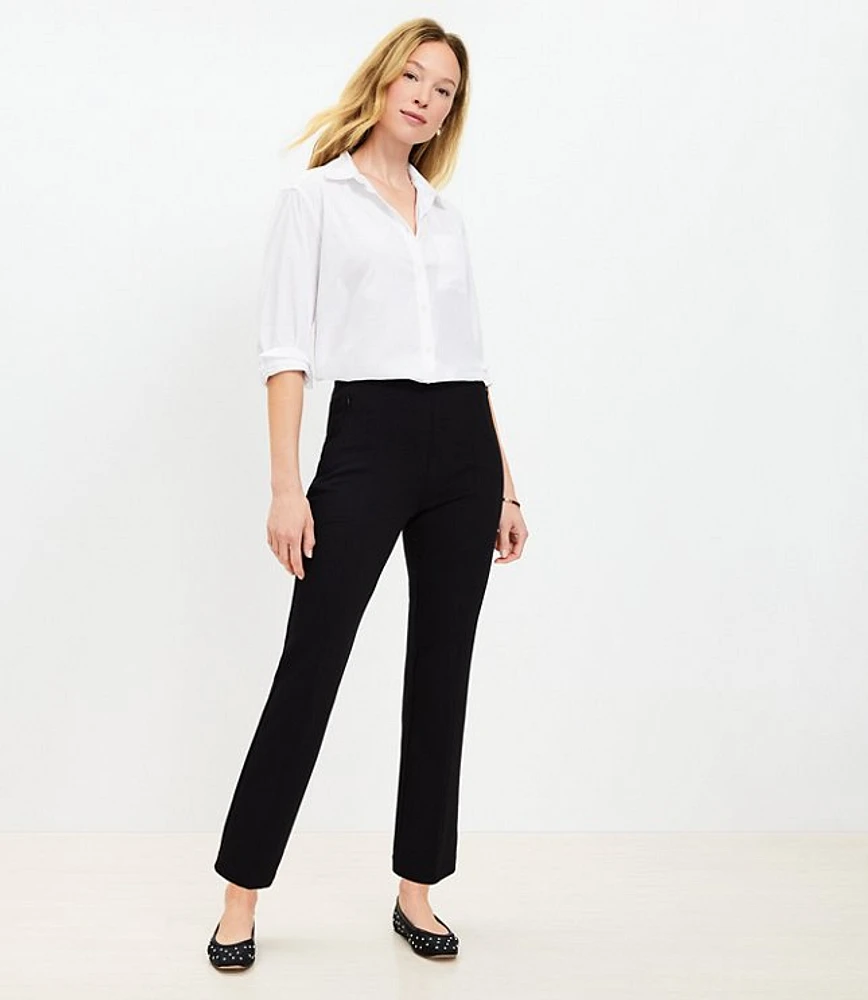 Ponte Straight Pants