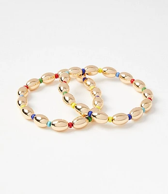 Beaded Stretch Bracelet Set