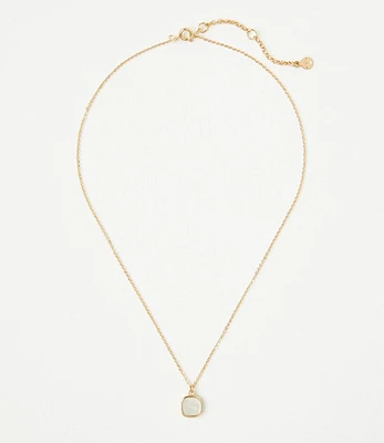 Rounded Square Necklace