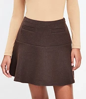 Flounce Mini Skirt