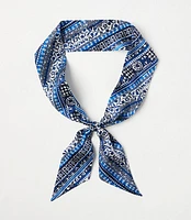 Ribbon Floral Scarf