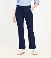 Petite Sutton Ankle Flare Pants in Texture