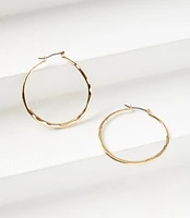 Metal Hoop Earrings