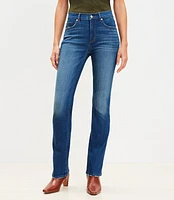 Mid Rise Boot Jeans Classic Wash