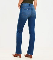 Mid Rise Boot Jeans Classic Wash