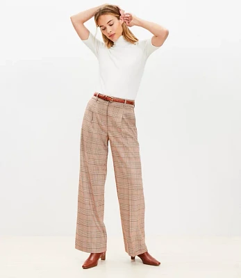 Petite Peyton Trouser Pants Plaid