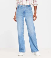 Petite Slouchy Boyfriend Jeans Light Vintage Indigo Wash