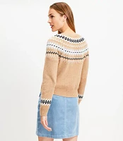 Round Fair Isle Cardigan