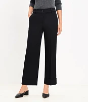 Petite Straight Cropped Cuff Pant Twill