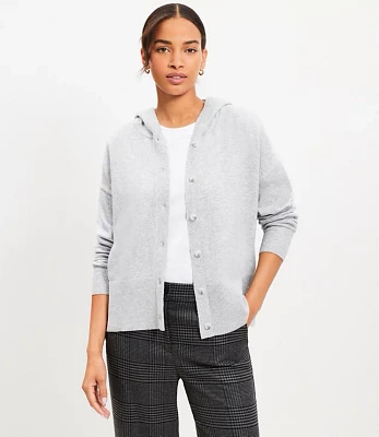 Petite Hoodie Cardigan