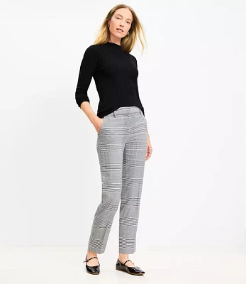 Petite Riviera Slim Pants Houndstooth