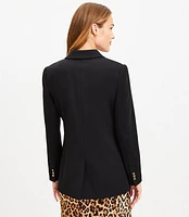 Tall Twill Double Breasted Blazer