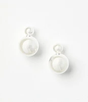 Double Ball Drop Earrings