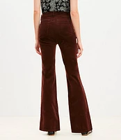 Slim Flare Pants Corduroy