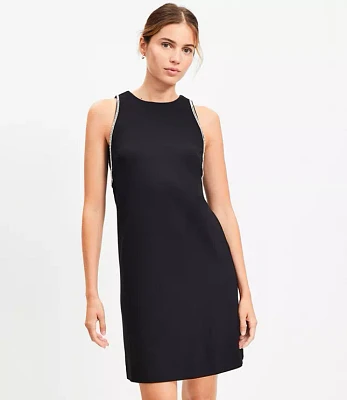 Sparkle Ponte Sleeveless Mini Dress