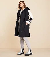 Lou & Grey Water Resistant Ripstop Removable Sleeve Coat