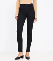 High Rise Skinny Jeans Black