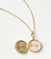 Modern Locket Necklace