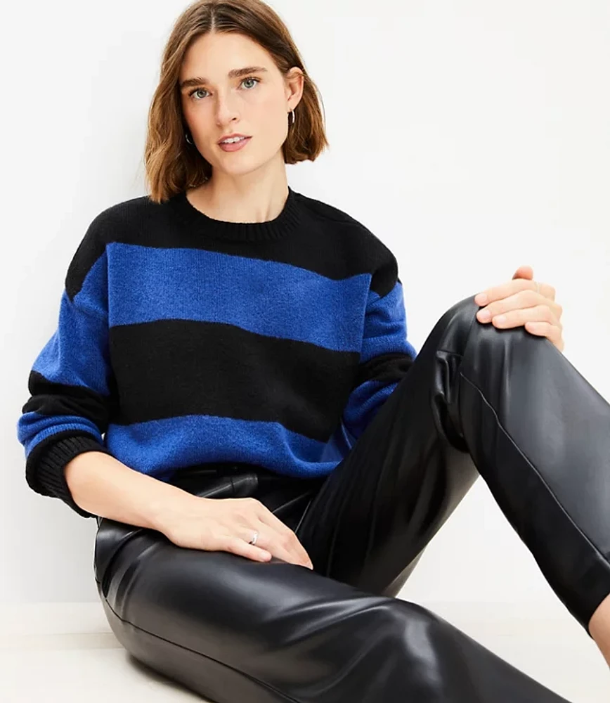 Petite Bold Striped Sweater