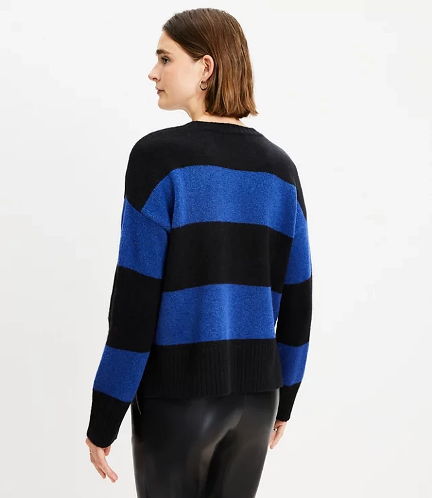 Petite Bold Striped Sweater