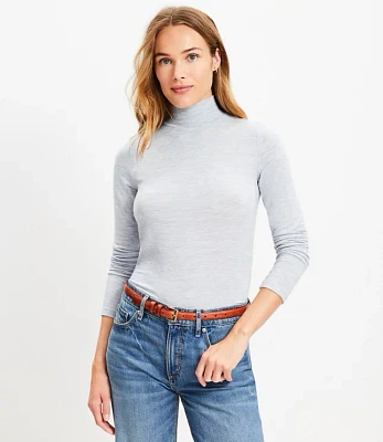 Long Sleeve Mock Neck Top