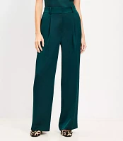 Petite Peyton Trouser Pants Satin