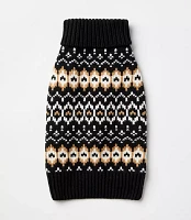 Fair Isle Dog Sweater