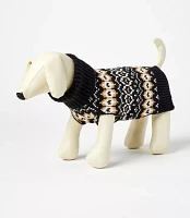 Fair Isle Dog Sweater