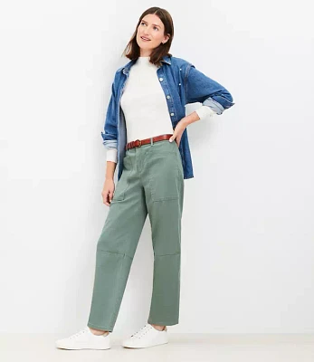 Tall Utility Barrel Pants Twill