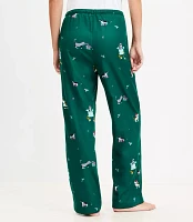 Holiday Cat Pajama Pants