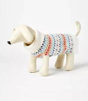 Fair Isle Dog Sweater