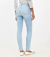 High Rise Skinny Jeans Light Wash