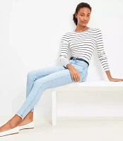 High Rise Skinny Jeans Light Wash