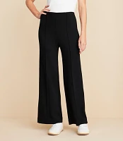 Petite Lou & Grey Scubasoft Pintucked Wide Leg Pants