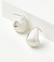 Modern Teardrop Stud Earrings