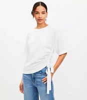 Side Tie Modern Tee