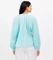 Shirred Blouse