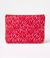 Heart Zip Pouch