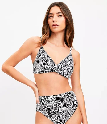 LOFT Beach Spiral Twist Bikini Top