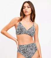 LOFT Beach Spiral Twist Bikini Top