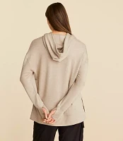 Lou & Grey Heathered Scubasoft Tunic Hoodie