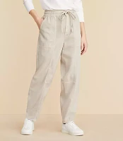 Petite Lou & Grey Barrel Utility Pants