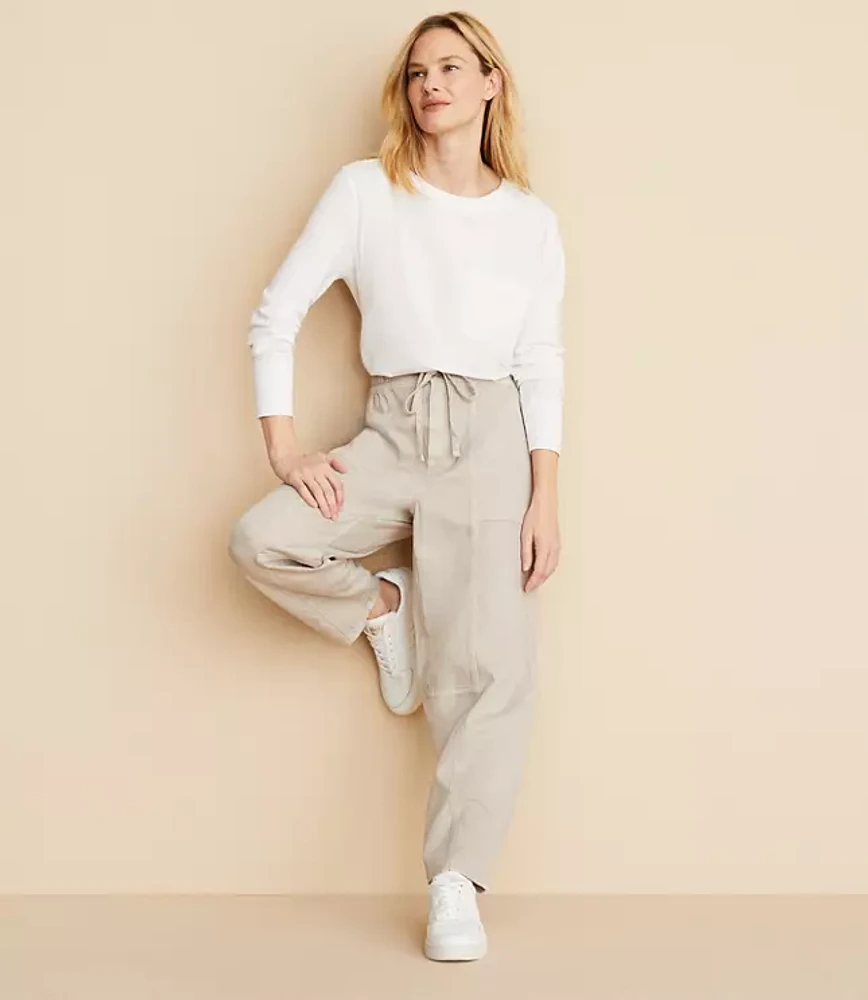 Petite Lou & Grey Barrel Utility Pants