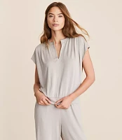 Lou & Grey Signaturesoft Split Neck Top