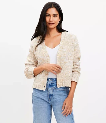 Marled Easy V-Neck Cardigan